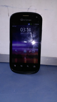 Black Micromax A75