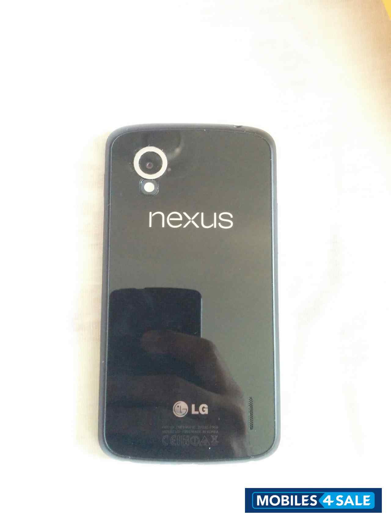 Black LG Nexus 4