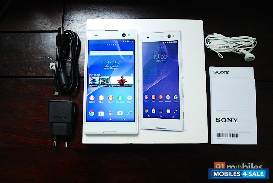 White Sony Xperia C3