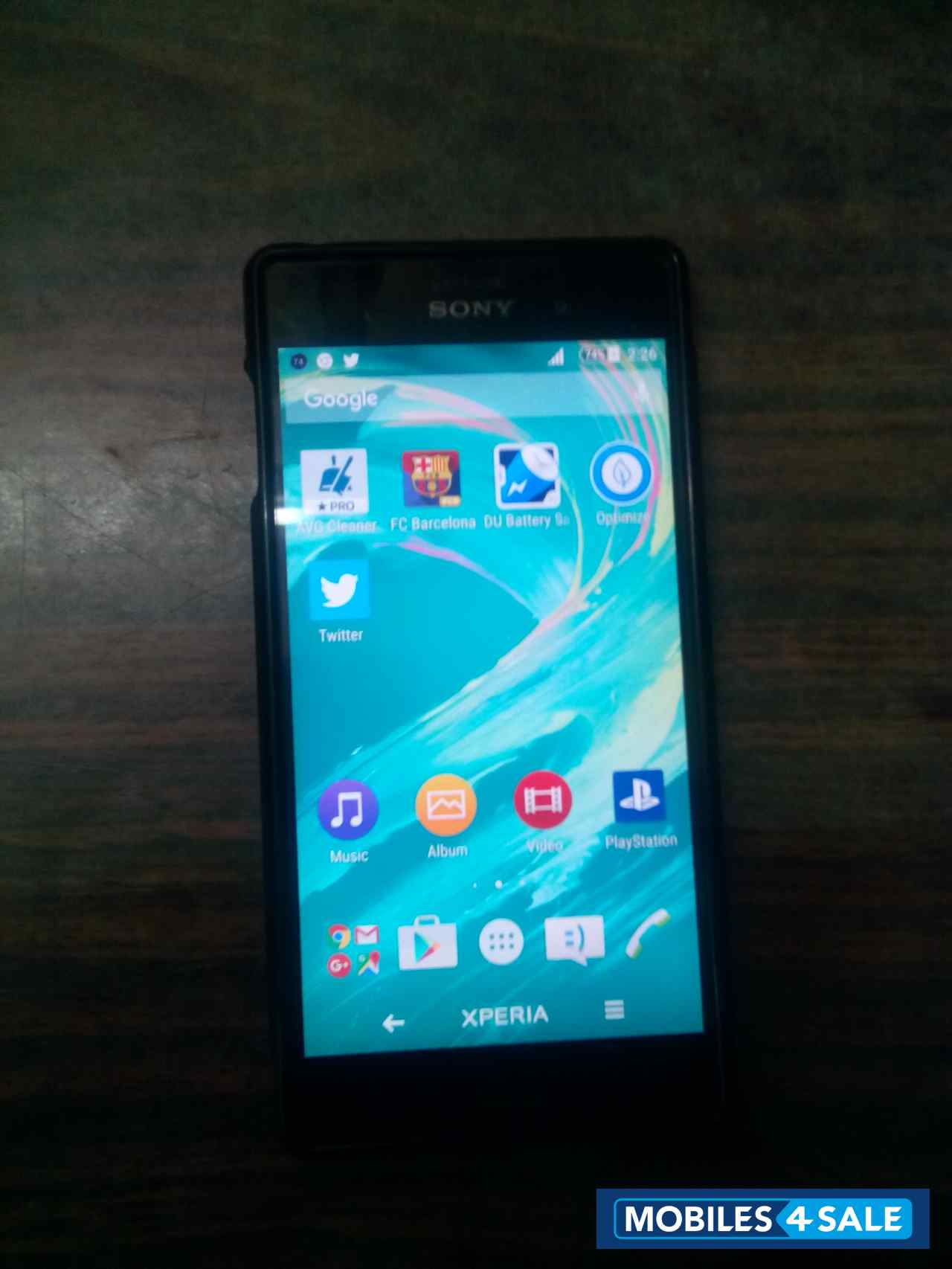 Black Sony Xperia Z3