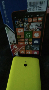 Yellow Nokia Lumia 1320