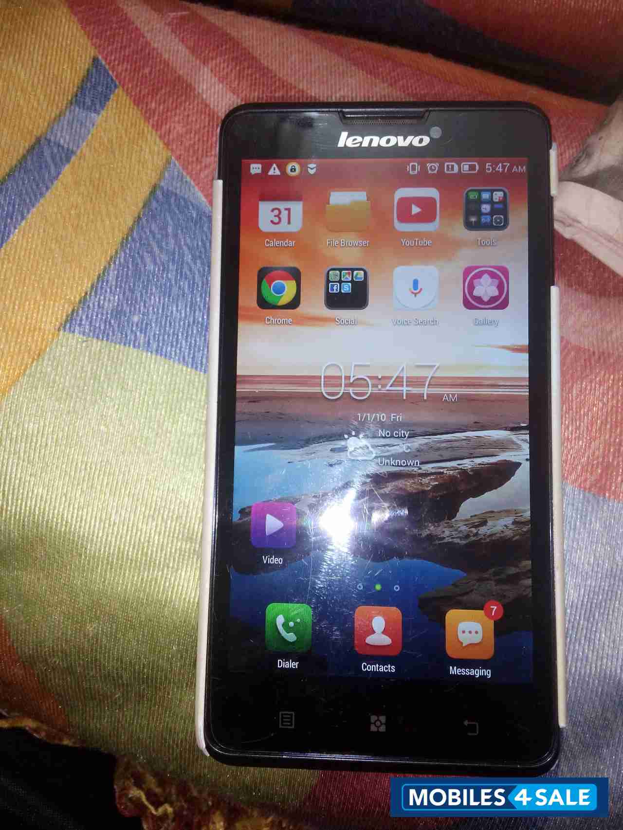 Black Lenovo P780