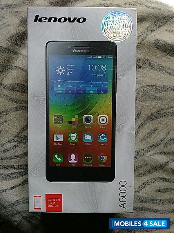 Black Lenovo A6000