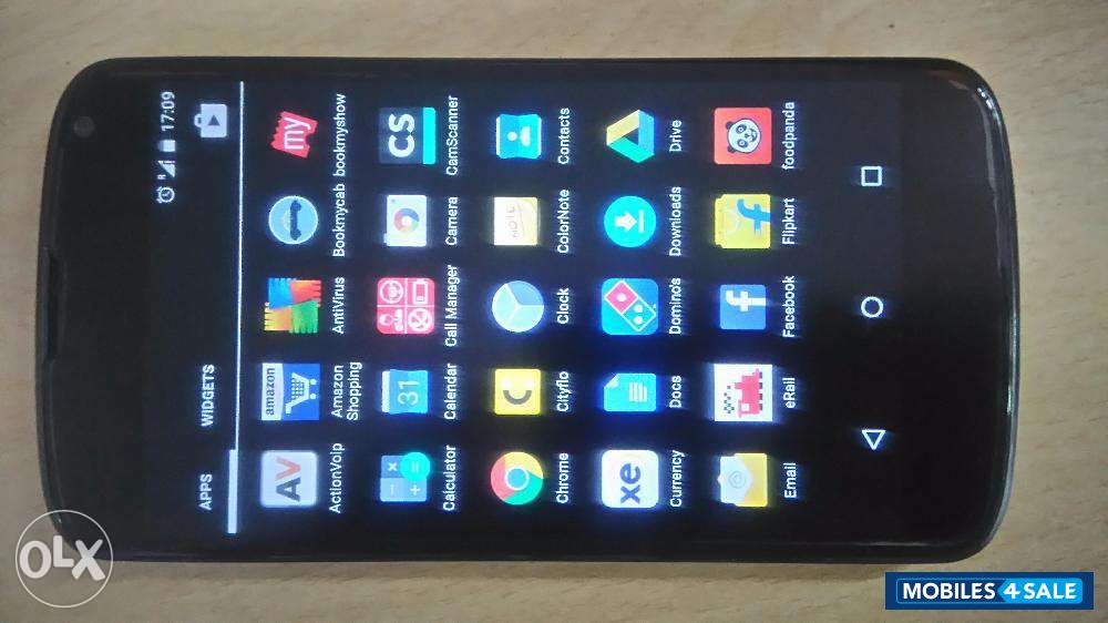 Black LG Nexus 4