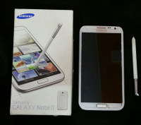 White Samsung Galaxy Note 2