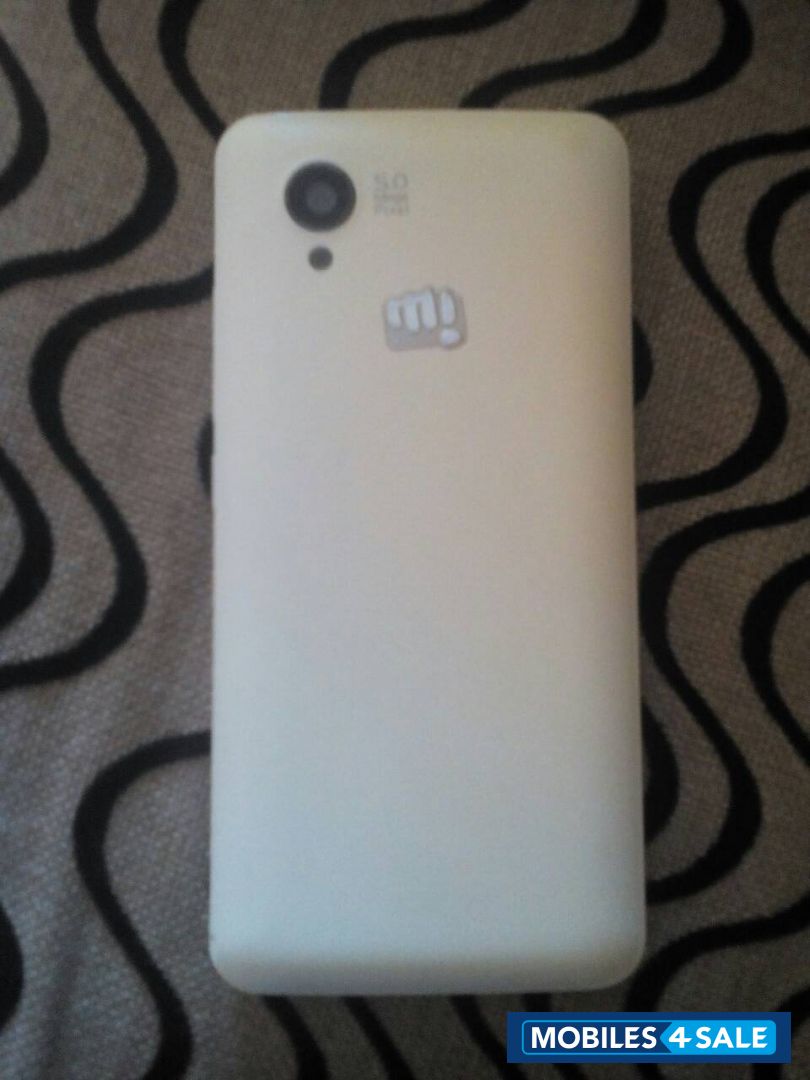 White Micromax Bolt AD4500