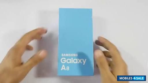 Gold Samsung Galaxy A8