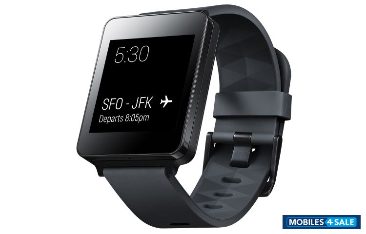 Black LG  G Watch