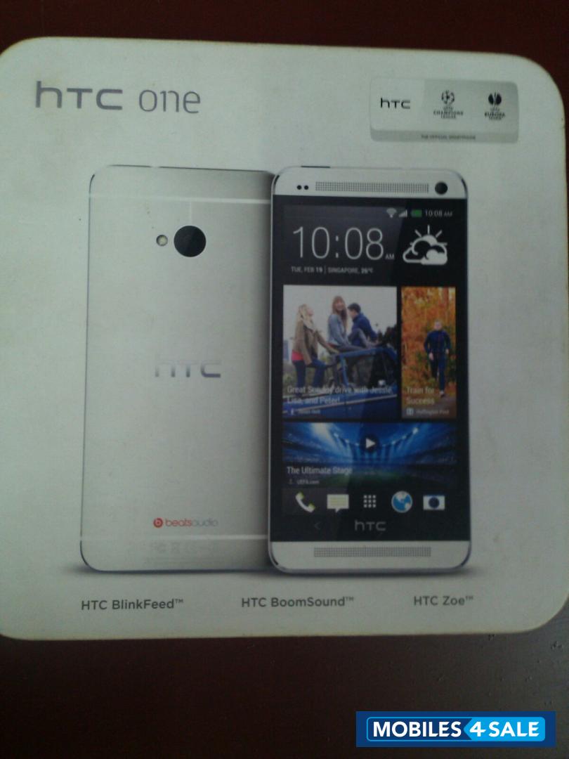 Silver HTC One