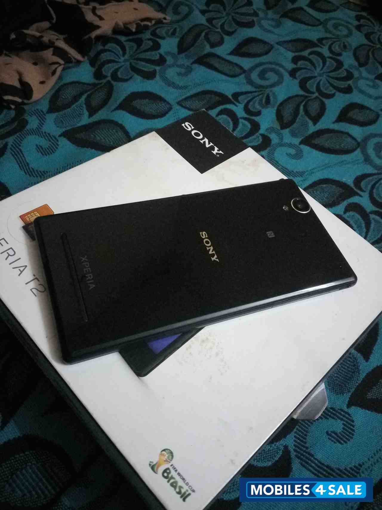 Black Sony Xperia T2 Ultra Dual