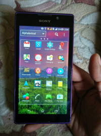 Purple Sony Xperia C