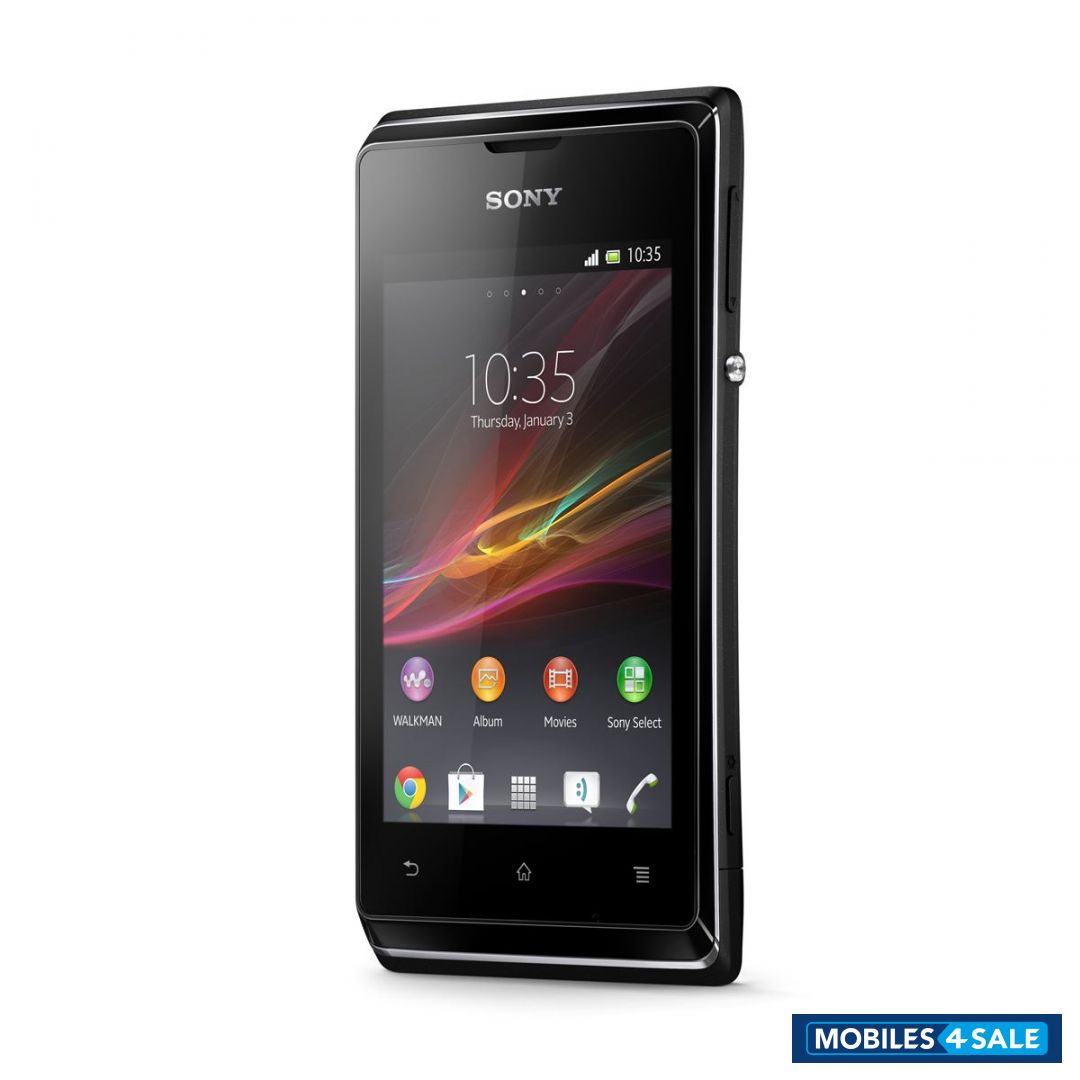 Black Sony Xperia E