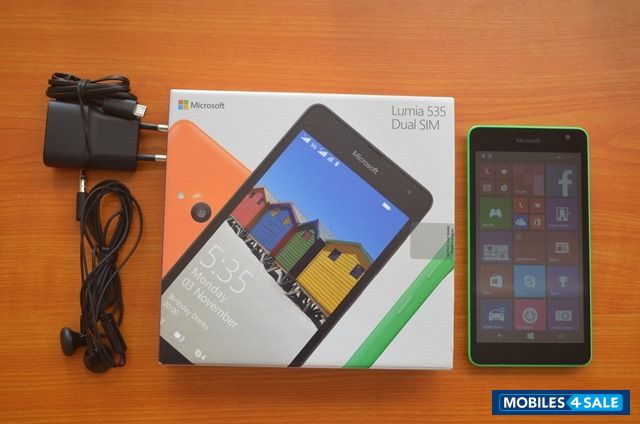 White Microsoft Lumia 535 Dual SIM