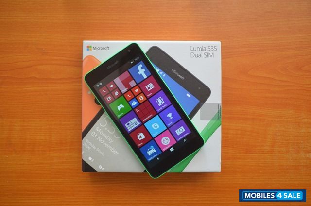 White Microsoft Lumia 535 Dual SIM