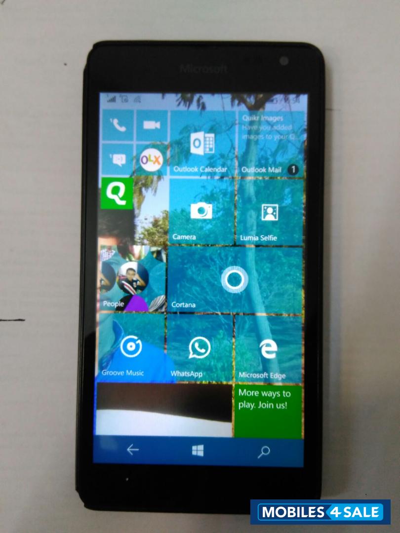 Black Microsoft Lumia 535 Dual SIM