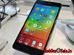 Black Lenovo  A7000