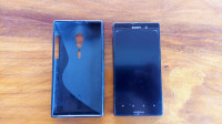 Black Sony Xperia ion