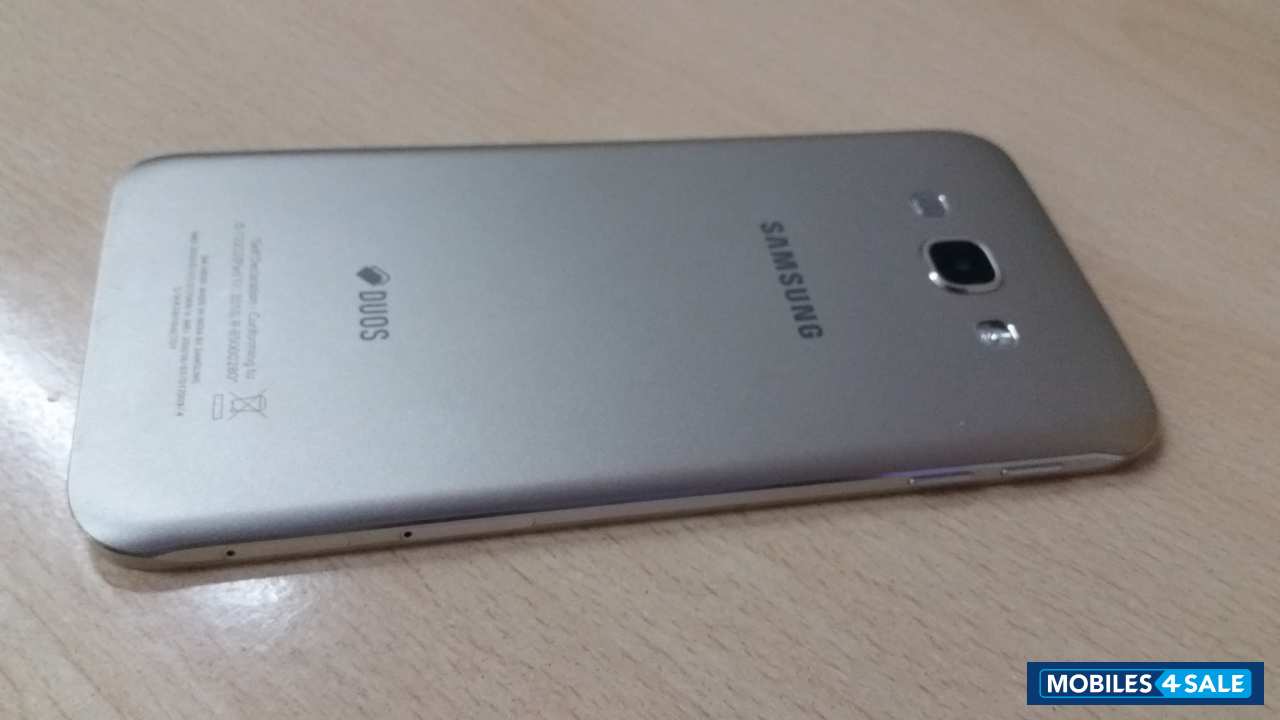 Gold Samsung Galaxy A8