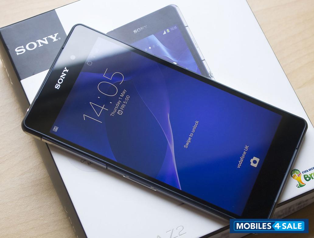 Black Sony Xperia Z2