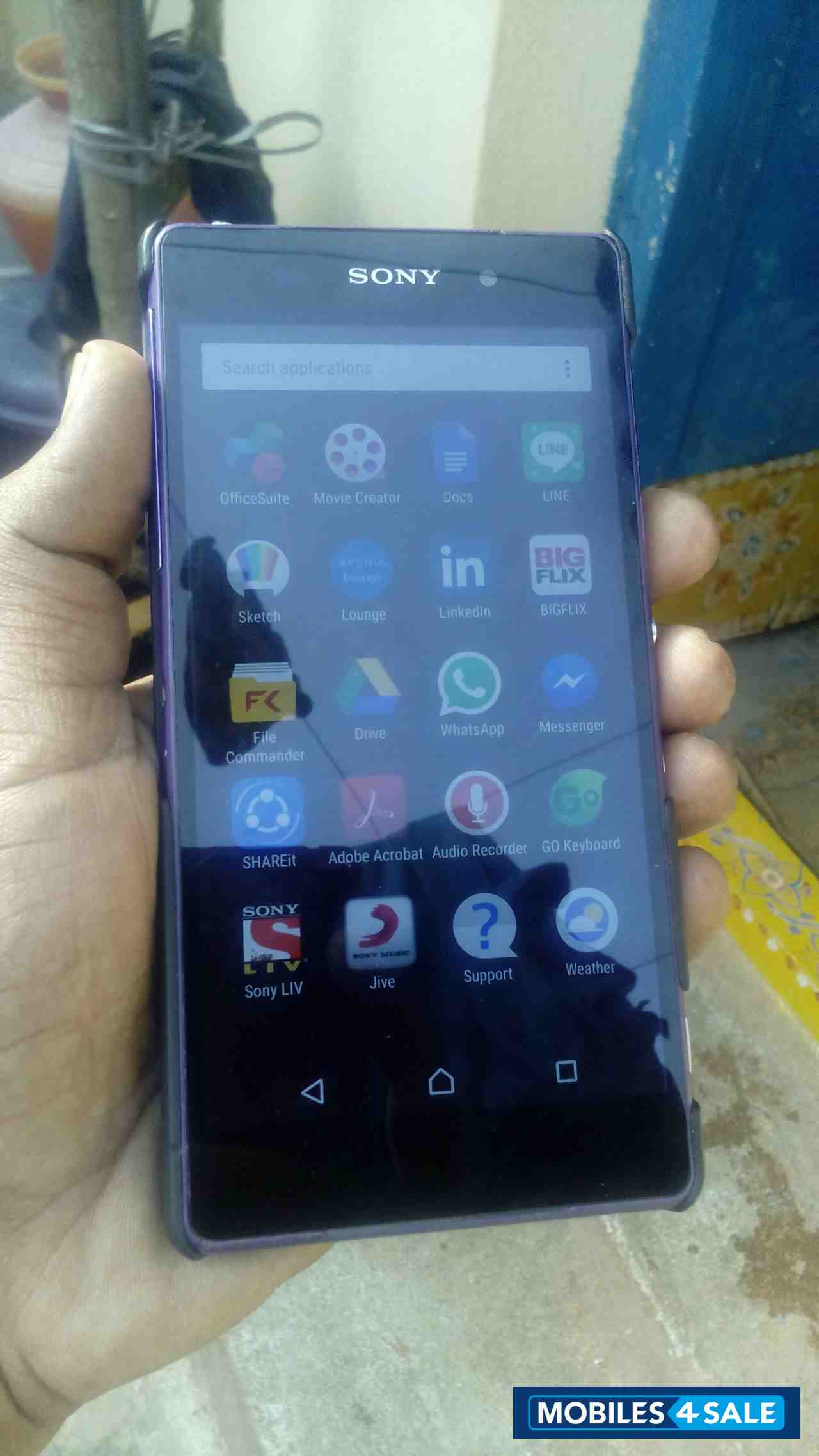 Black Sony Xperia Z2