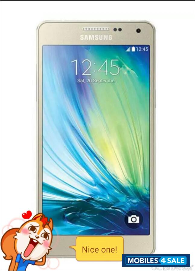 Gold Samsung Galaxy A5