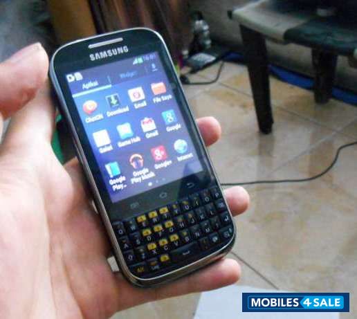 Black Samsung B-series B-5330 galaxy touch and type