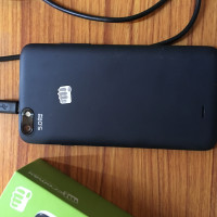 Black Micromax Bolt D321