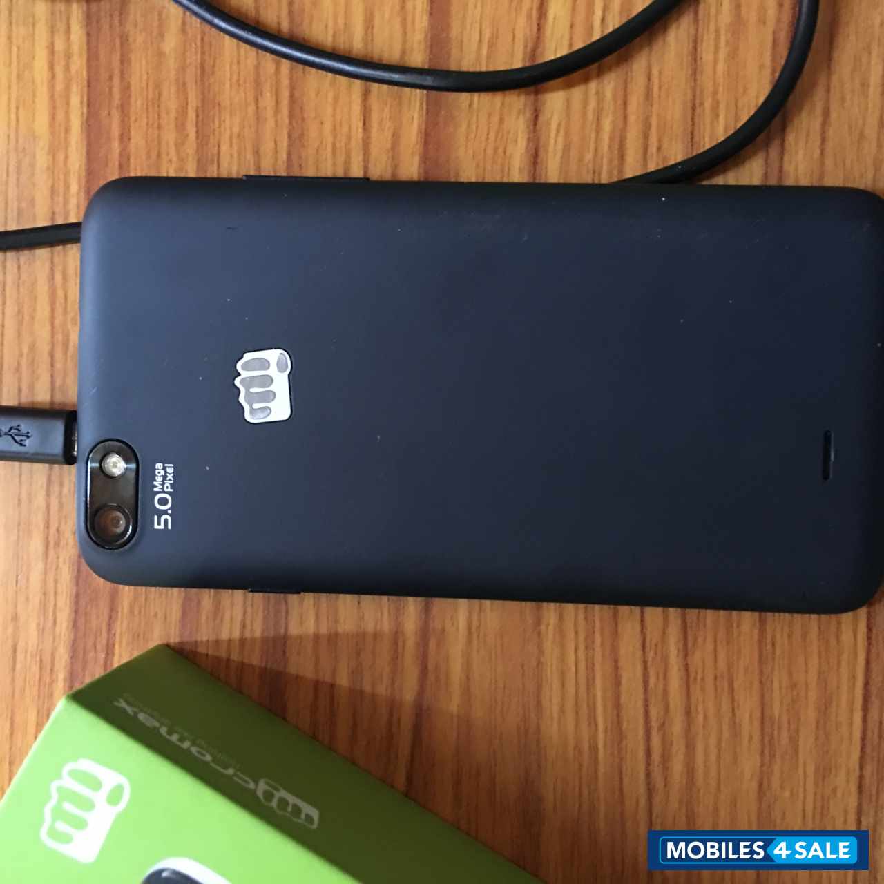 Black Micromax Bolt D321