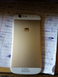 Golden White Micromax  canvas gold A300