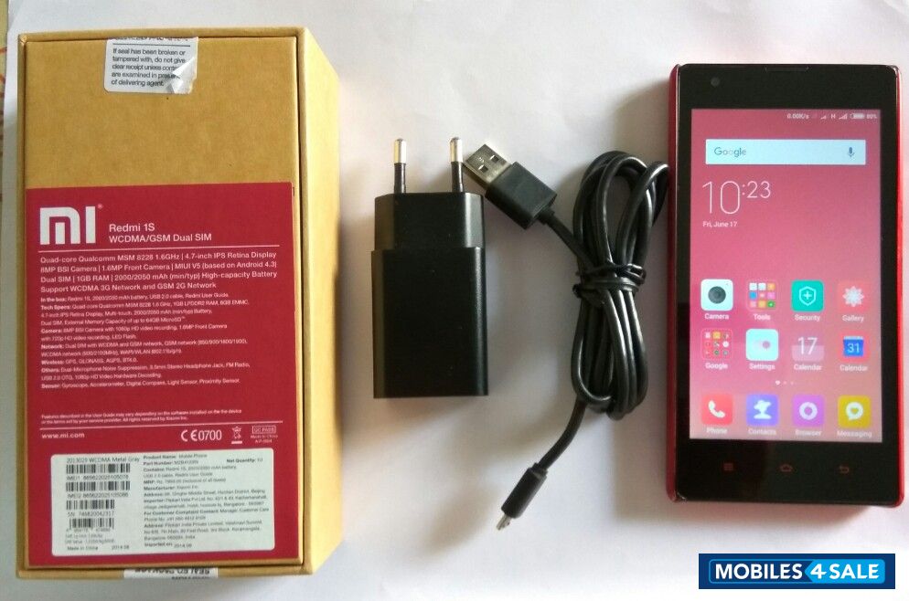 Red Color Xiaomi Redmi 1S