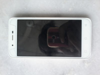 White&gold Micromax Canvas Spark Q380