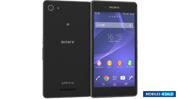 Black Sony Xperia E3 Dual