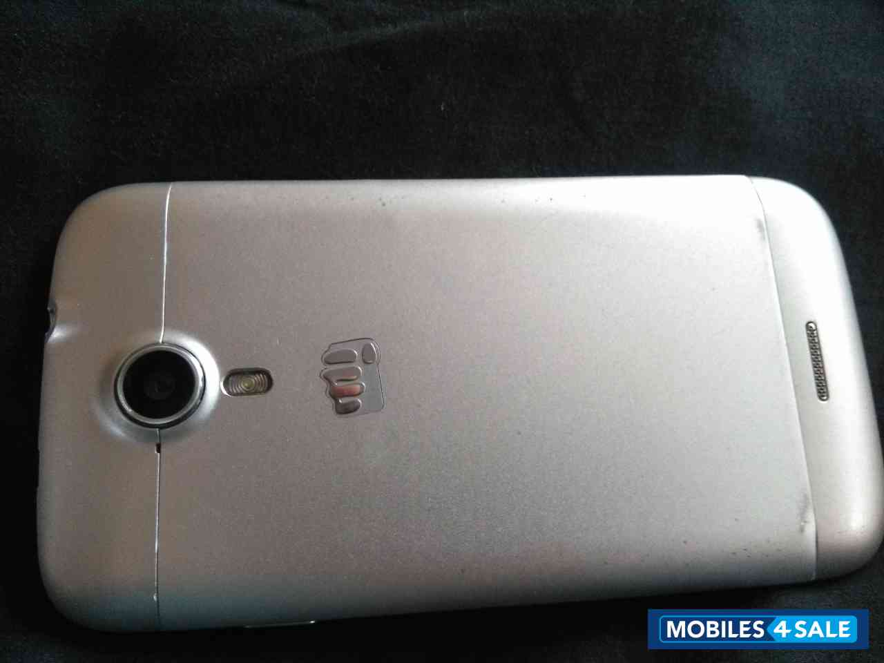 Silver Micromax Canvas Magnus A117