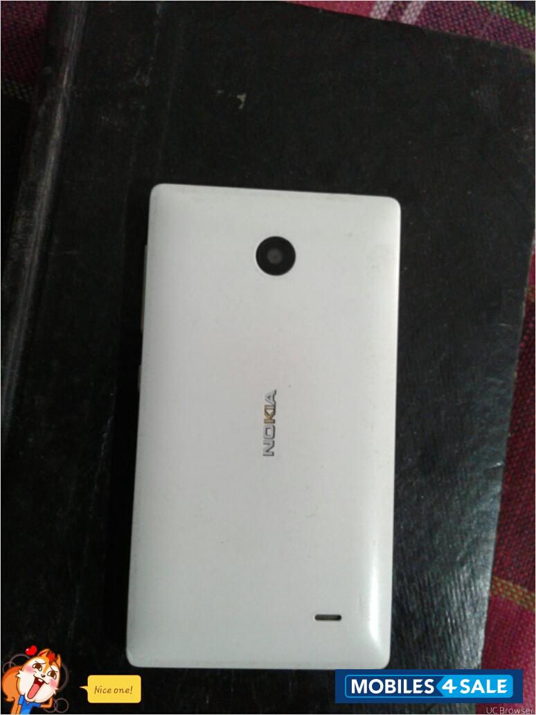 White And Black Nokia X Plus Dual SIM