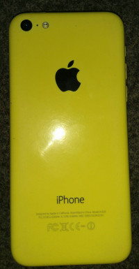 Yellow Apple iPhone 5C