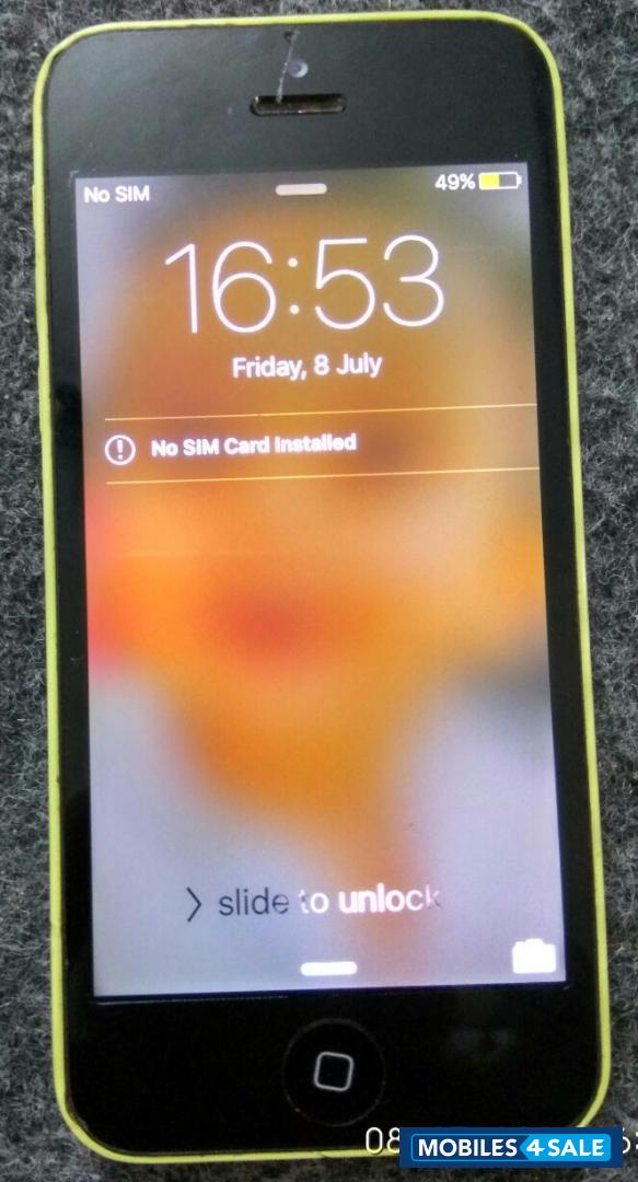 Yellow Apple iPhone 5C