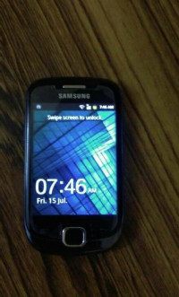 Black Samsung Galaxy Fit