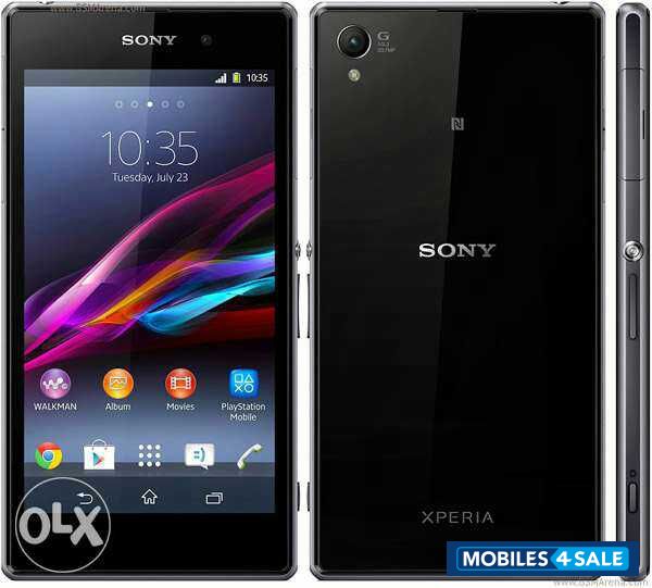 Black Sony Xperia Z1