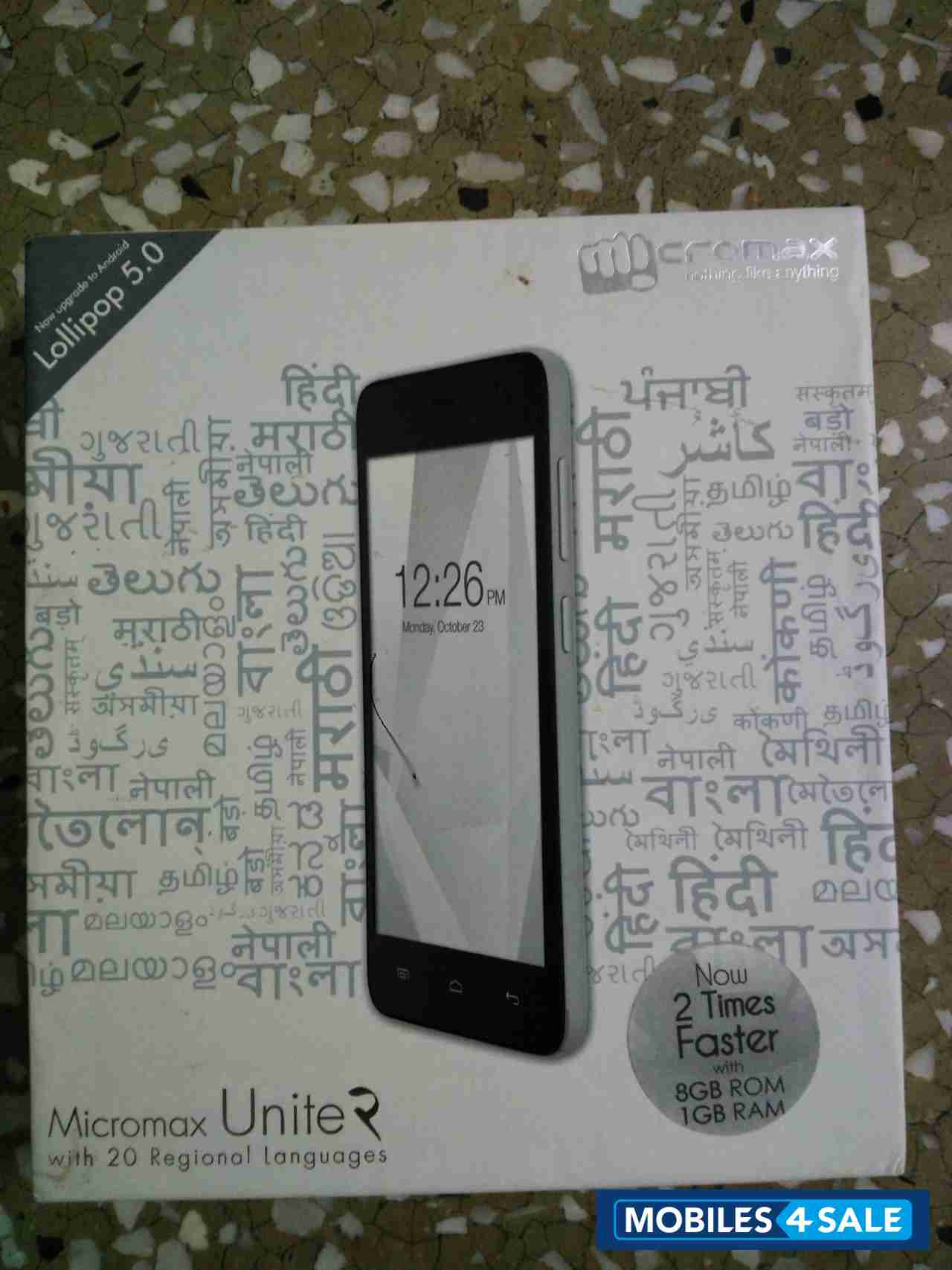 Black N White Micromax Unite 2 A106