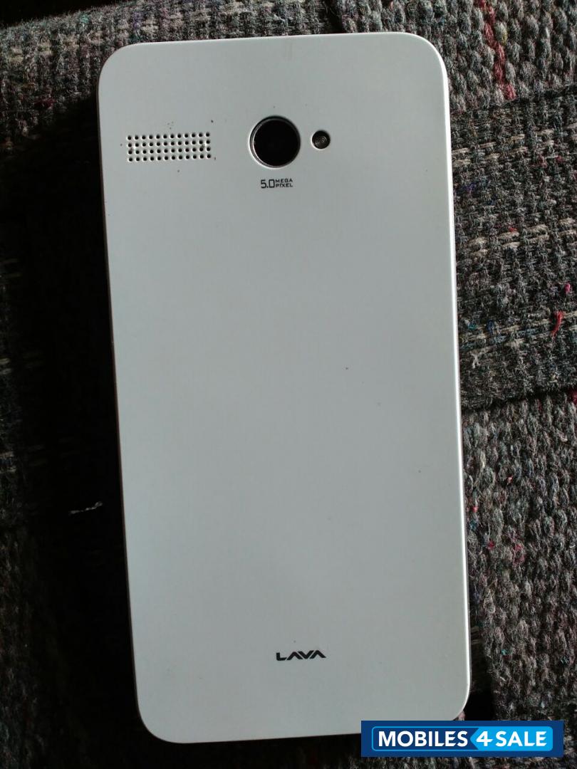 White Lava Iris Atom 2