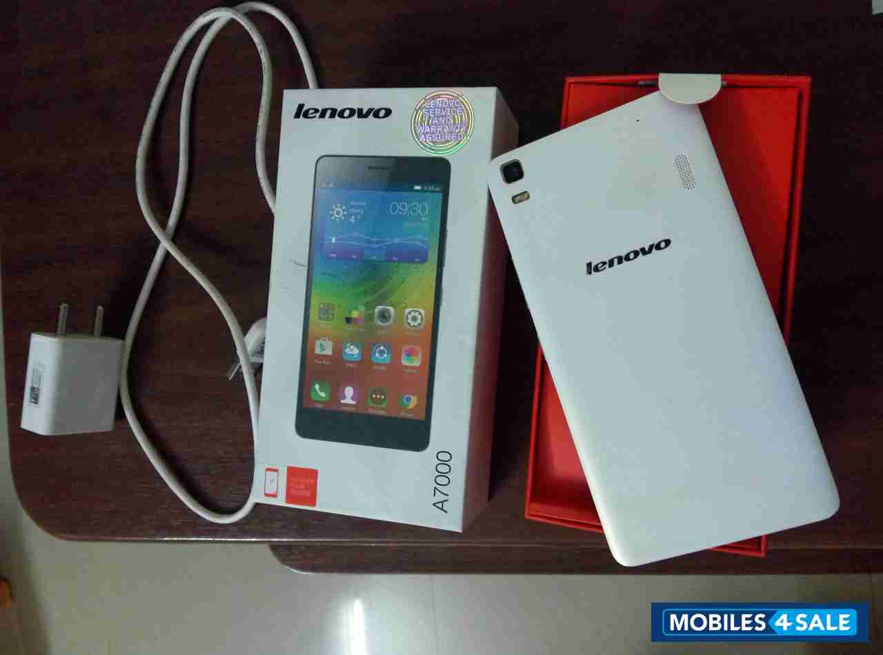 White Lenovo A7000