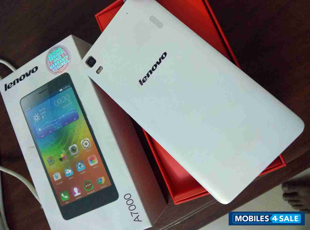 White Lenovo A7000