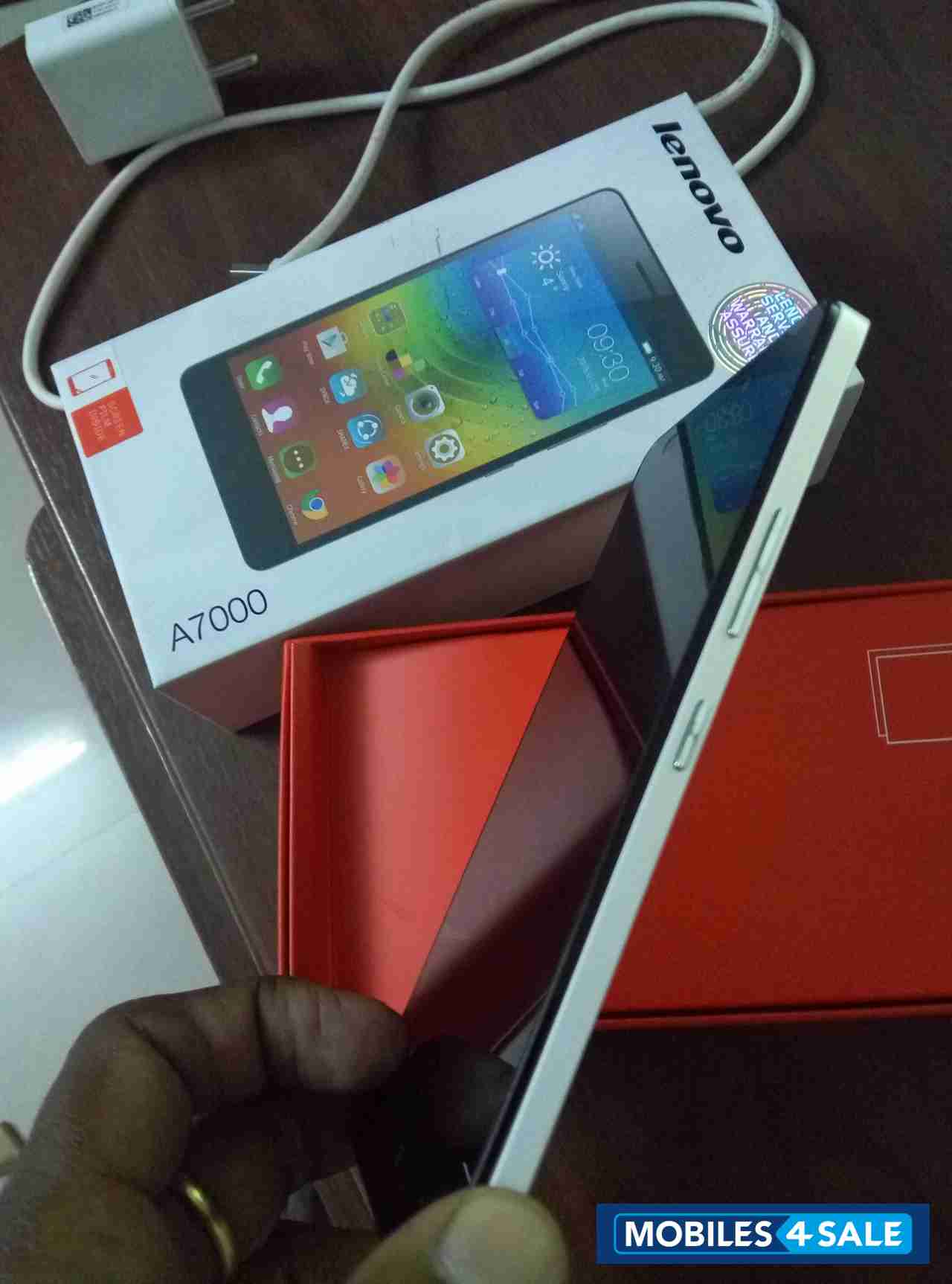 White Lenovo A7000