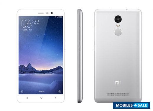 Silver Xiaomi Redmi Note 3