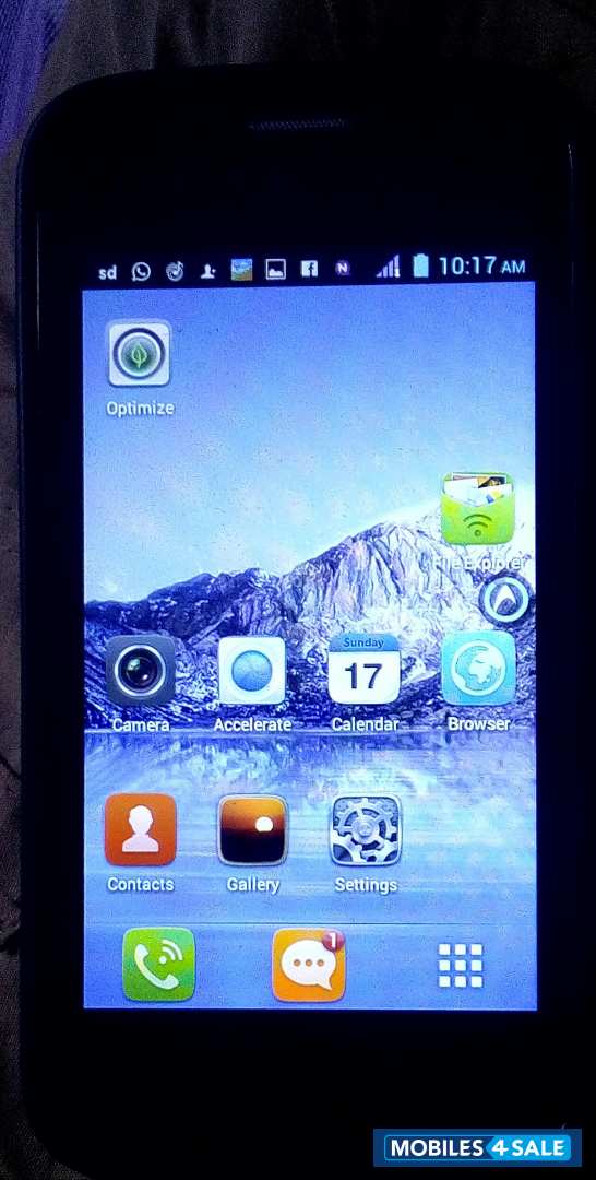 Black Gionee Pioneer P2