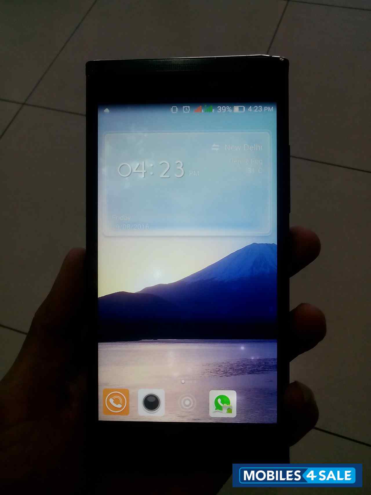 Black Gionee GPAD G5