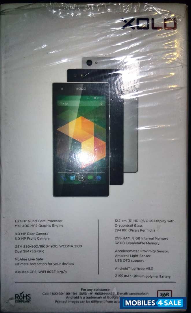 Black Xolo Cube 5.0