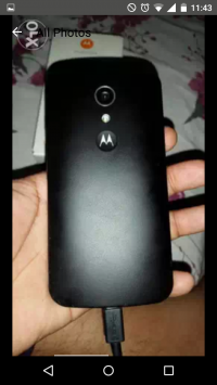 Black Motorola MOTO G 2014