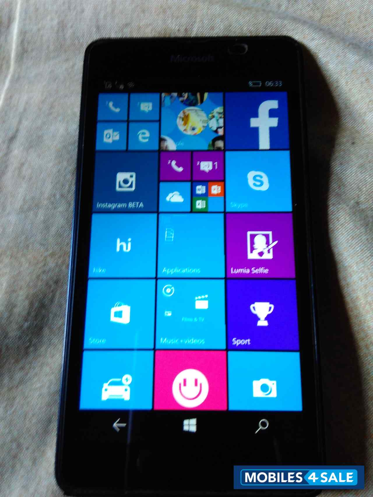 Black Microsoft Lumia 535 Dual SIM