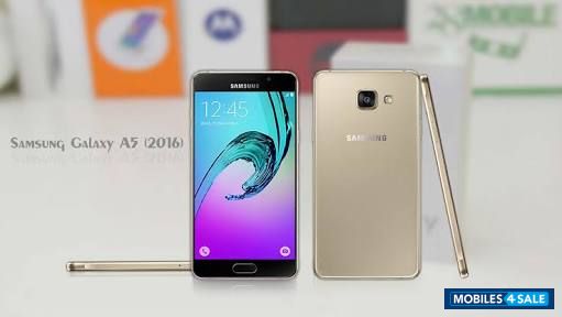 Gold Samsung Galaxy A5 2016